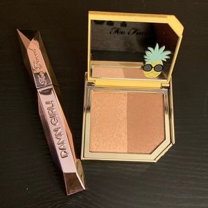 Too Face Mascara and Bronze/Highlight Duo